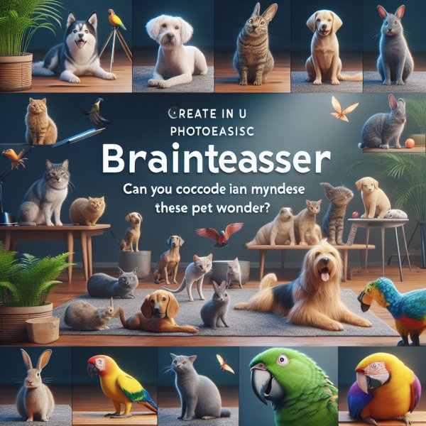 Beastly Braintease: Can You Decode These Pet Wonders?