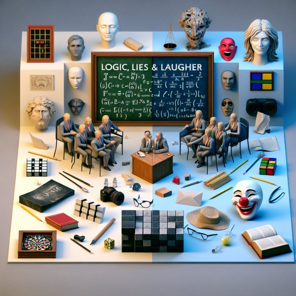 Logic, Lies, and Laughter: The Human Conundrum