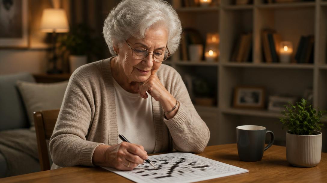 Easy Word Puzzles for Senior Minds