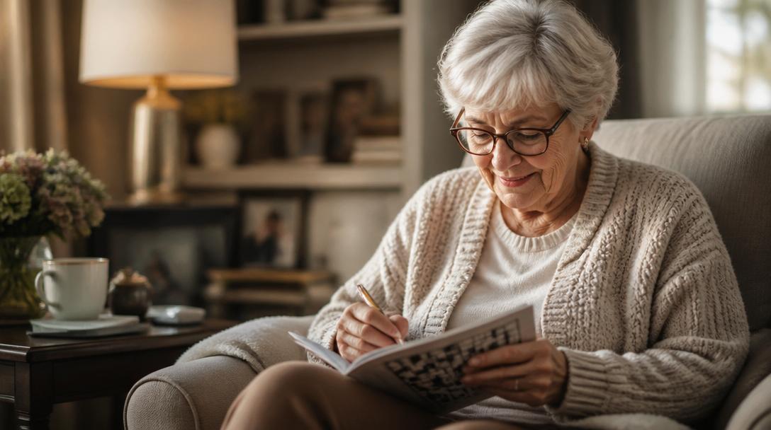 Word Puzzles Bring Calm To Senior Leisure