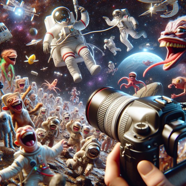 Cosmic Tickles: Space Exploration Shenanigans!