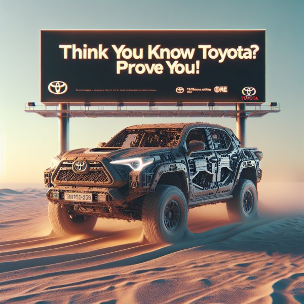 Think You Know Toyota? Prove It!