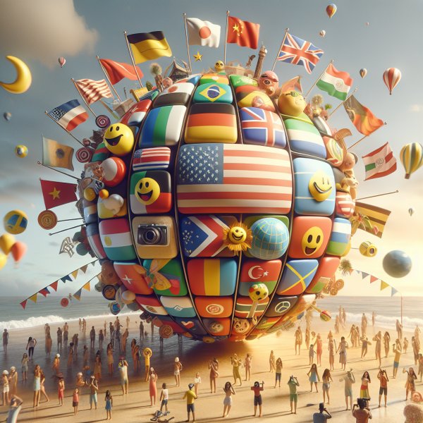 Flagging Good Times: A Whimsical World Tour