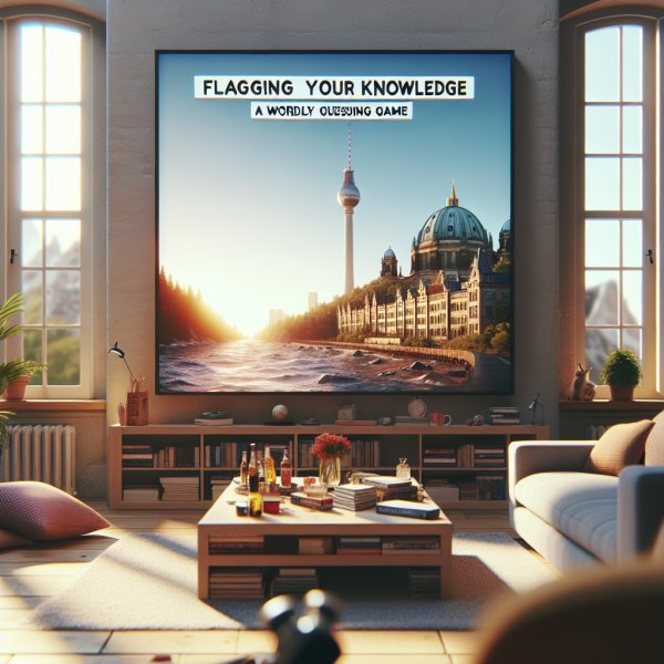 Flagging Your Knowledge: A Worldly Guessing Game