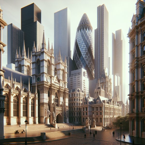 Architectural Marvels: London and New York