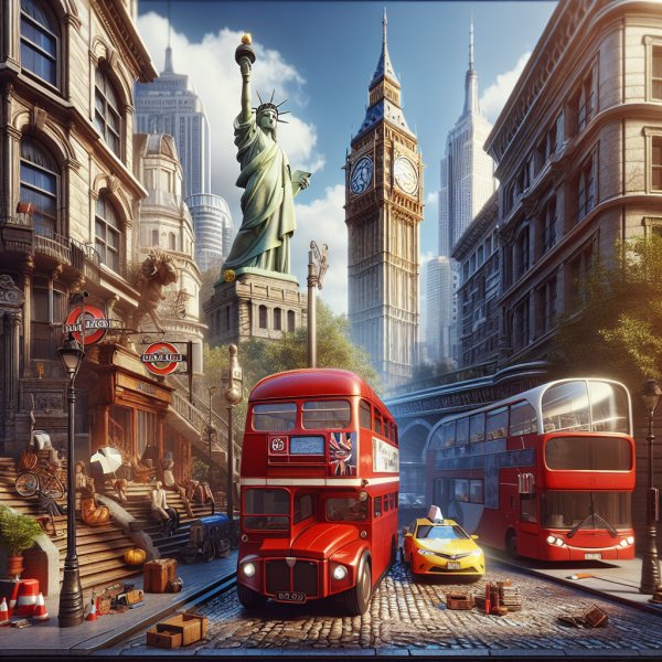 An Academic Exploration of Landmark Distinctions: London vs. New York