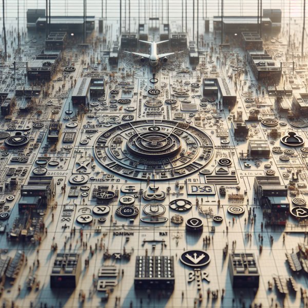 Decoding Global Hubs: An Airport Code Exploration