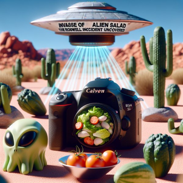 Invasion of the Alien Salad: The Roswell Incident Uncovered