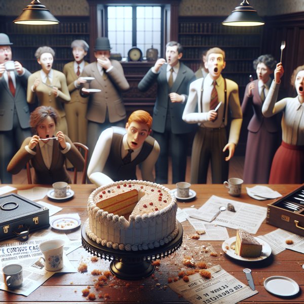 The Curious Case of the Missing Cake: A Cold Case Conundrum