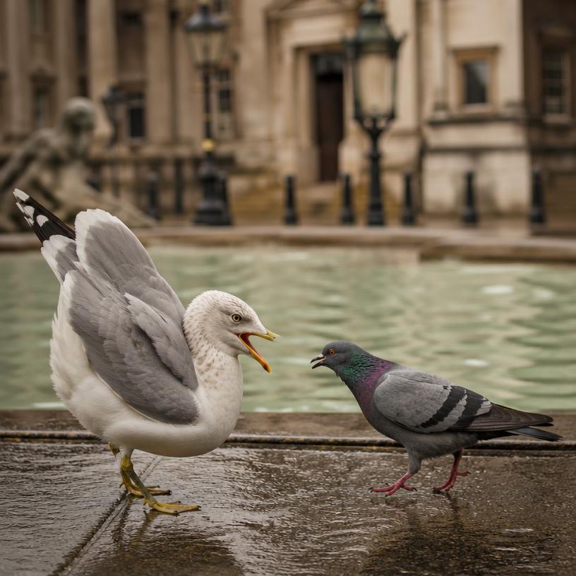 Wit and Wobble: A Comedic Clash