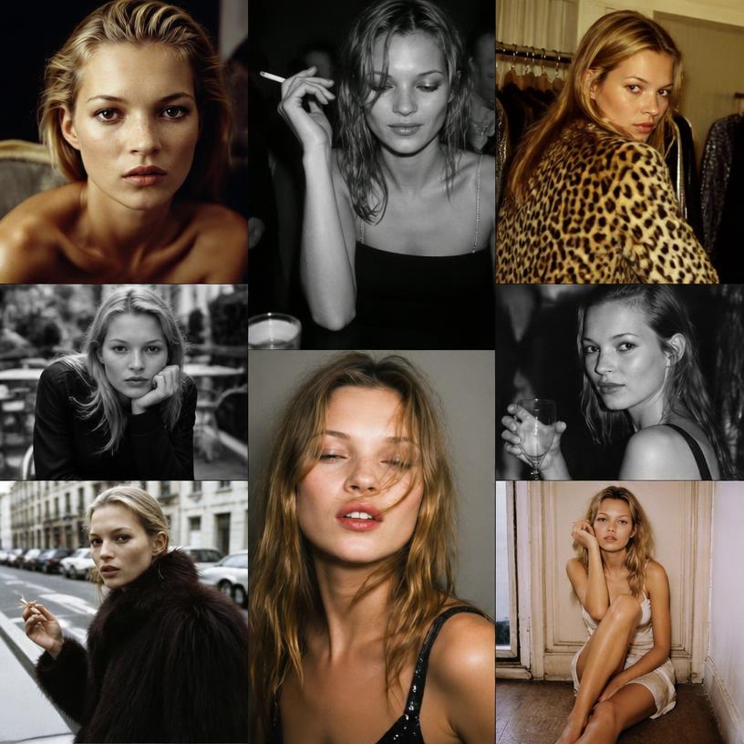 The Many Moods of Kate Moss