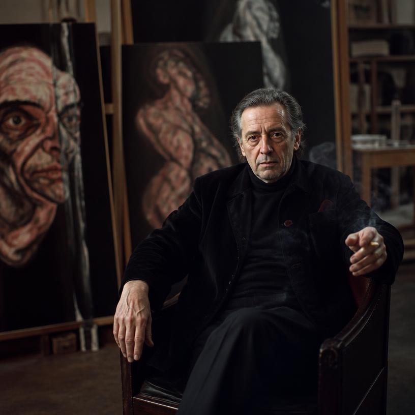 Bacon's Brushstrokes: The Art of Agony and Ecstasy