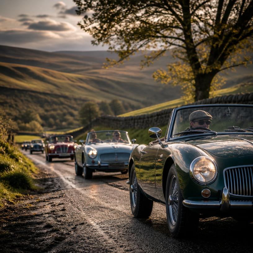 A Drive Down Memory Lane: British Cars Edition