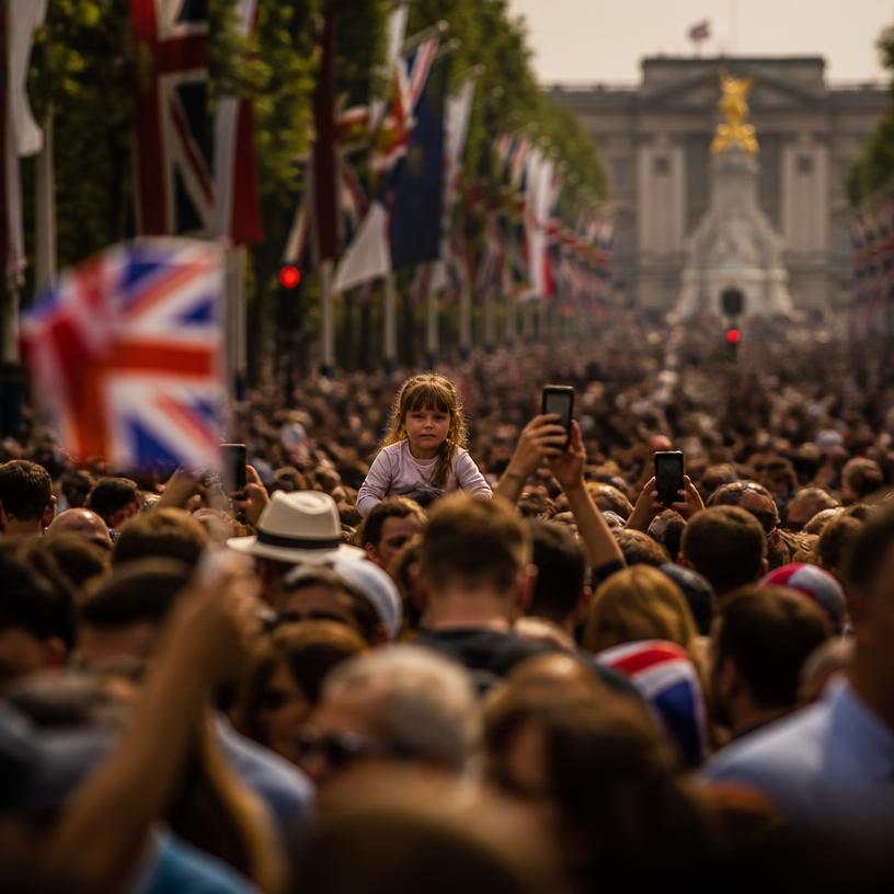 The Great British Gathering: A Whirlwind through Crowds and Chaos