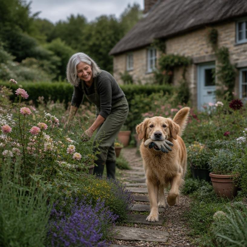 Cottage Capers in the Garden