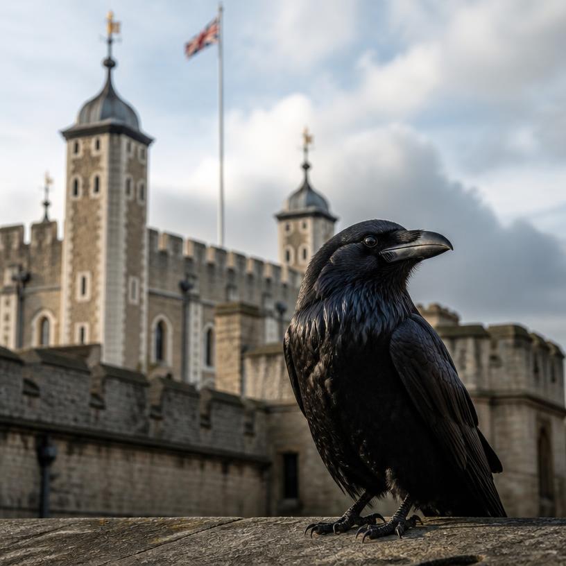 Feathers and Folklore: The Ravens of the Tower