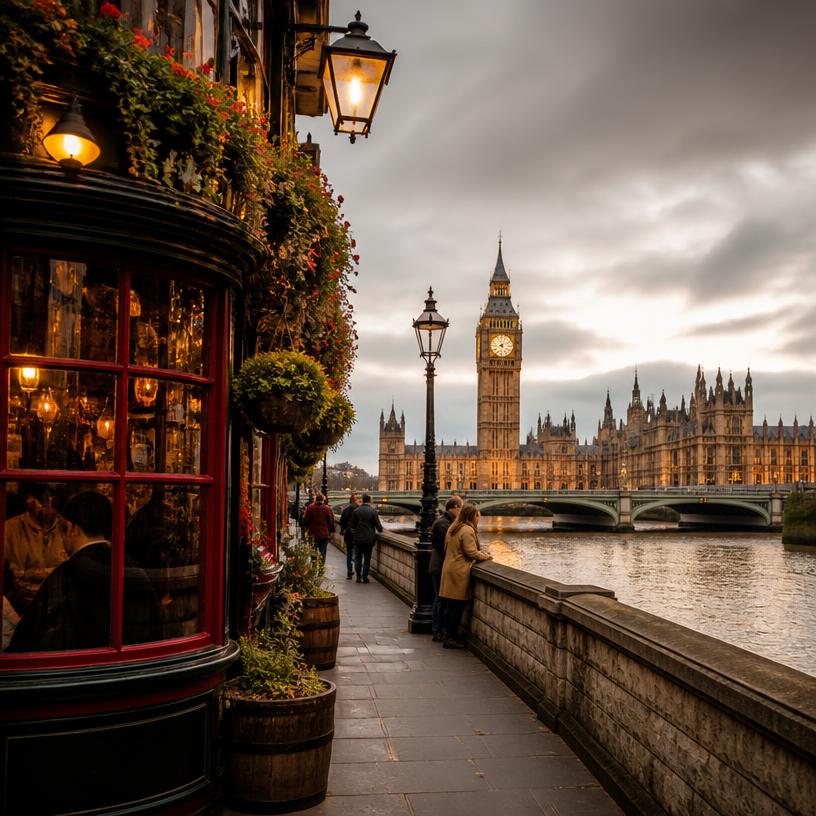 London's Tapestry of Time: From Pubs to Palaces