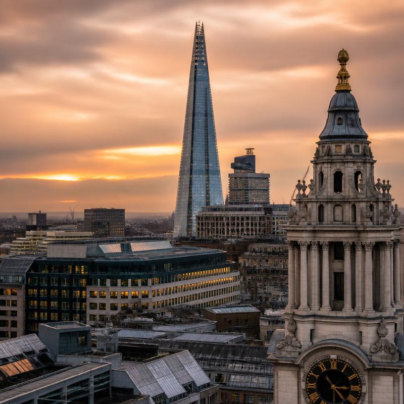 Skyline Showdown: The Shard vs. Historical Giants