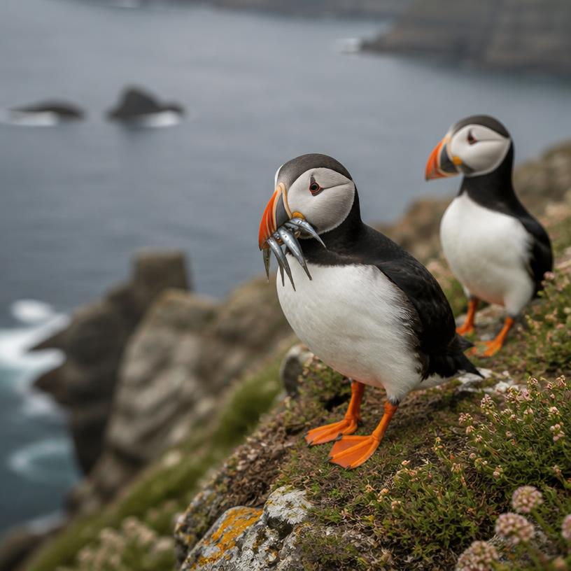 A Puffin's Daily Shenanigans!
