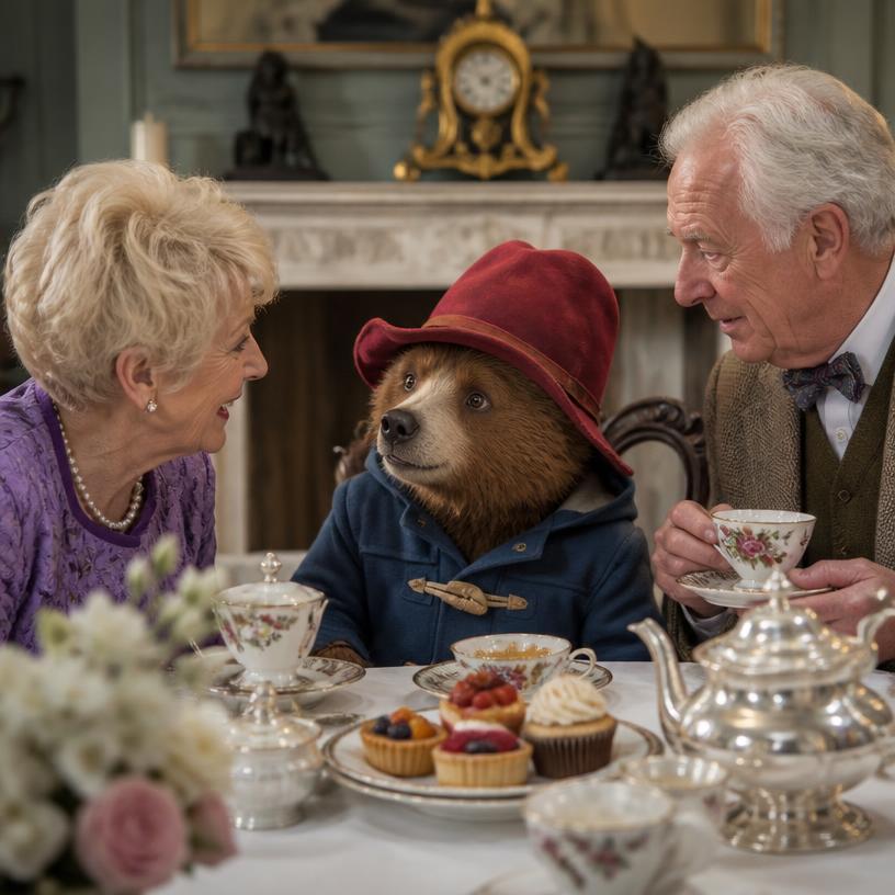 A Most Peculiar Tea Party with Paddington