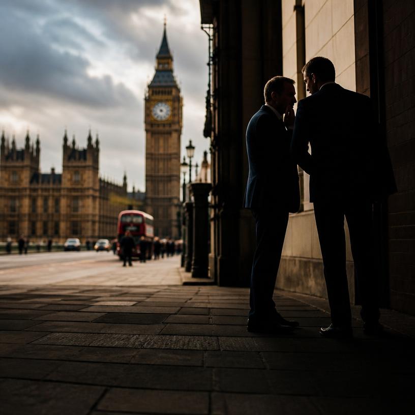 Whispers of Political Folly: In the Shadows of Parliament