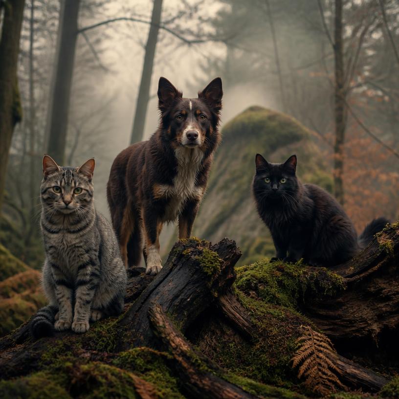 Felines, Canines, and Folklore: A Challenge for Animal Aficionados