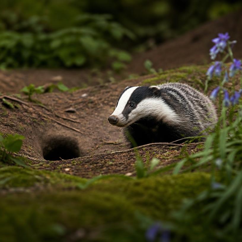 The Enigmatic World of Badgers and Their Burrows