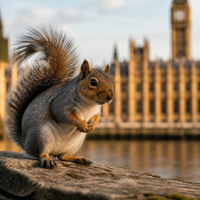 Squirrel Shenanigans: A Nostalgic Adventure