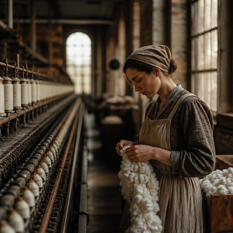 Fabric of Time: A Cotton Tapestry