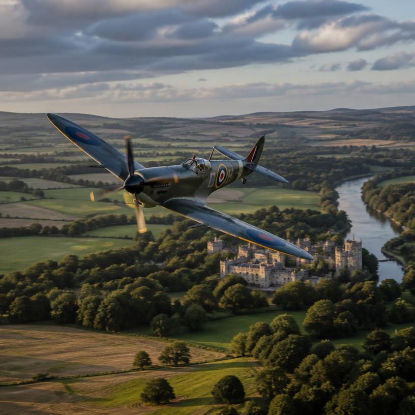 Soaring Through Blighty's Skies