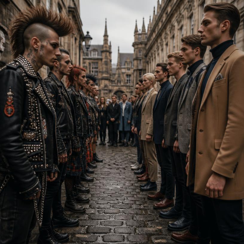 Punk vs Pristine: The Fashion Face-off